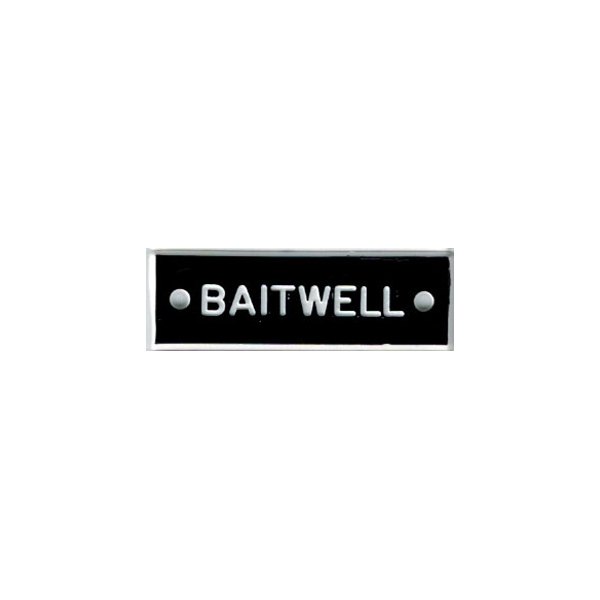 Bernard Engraving® - "Bait-Well" Plaque