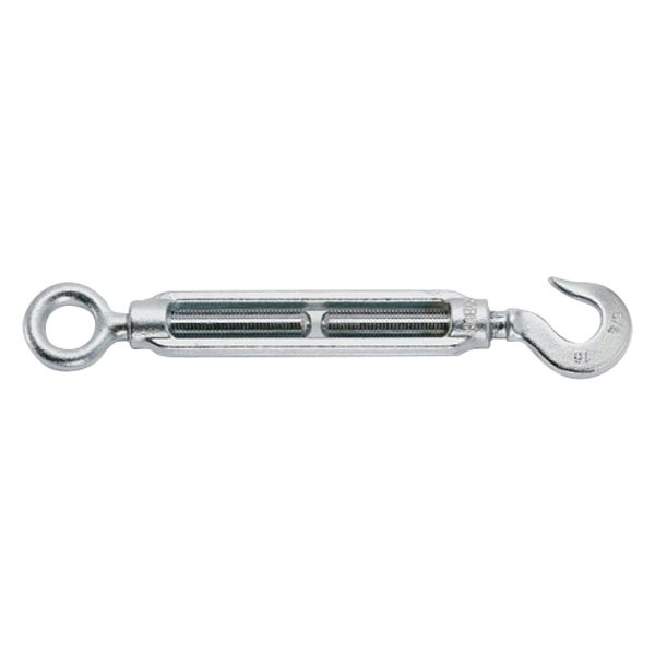 Beta Tools® - 8006Z Series 4.8"-7.1" L Galvanized Steel Hook & Eye Turnbuckle