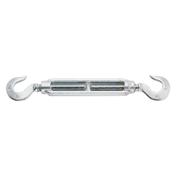 Beta Tools® - 8007Z-K Series 8.3"-11.9" L Galvanized Steel Hook & Hook Turnbuckle