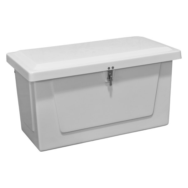 Better Way® - 39.5" L x 21.5" W x 19.75" H White Fiberglass Maxi Dock Box
