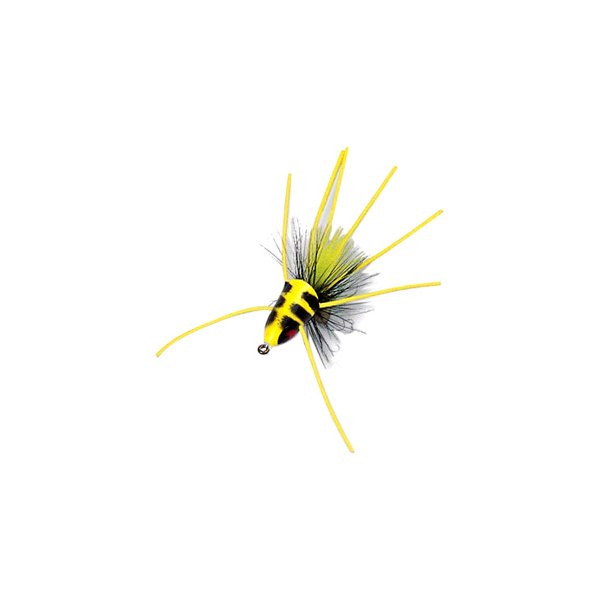 Betts® - Falls™ Fish Head™ #10 Chartreuse Stripe/Black/Yellow Fly Lures