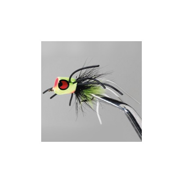 Betts® - Pop N' Hot™ #10 Chartreuse/Black Fly Lure