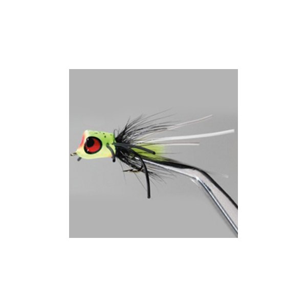Betts® - Pop N' Hot™ #10 Chart Speck/Black/Chartreuse Fly Lure