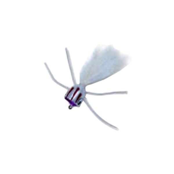 Betts® - Bee Pop™ #8 White/Red Fly Lure