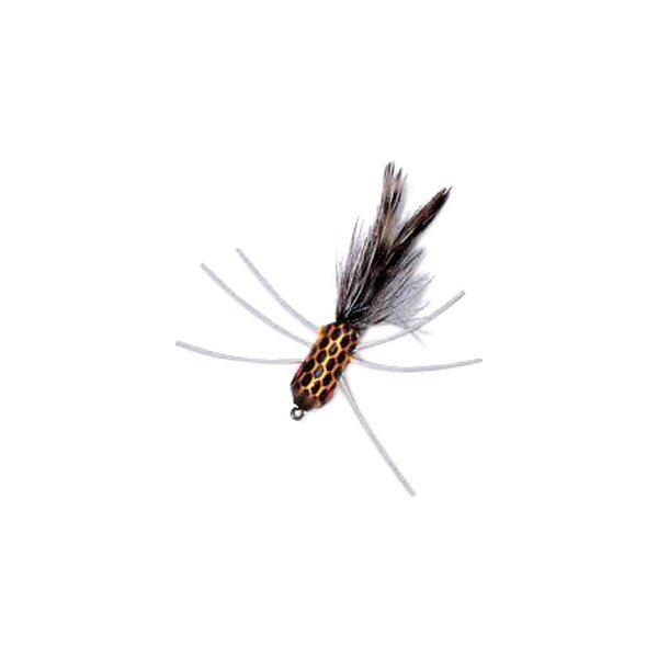 Betts® - Falls™ Fly Shimmy™ #8 Yellow/Black/Gray Fly Lure