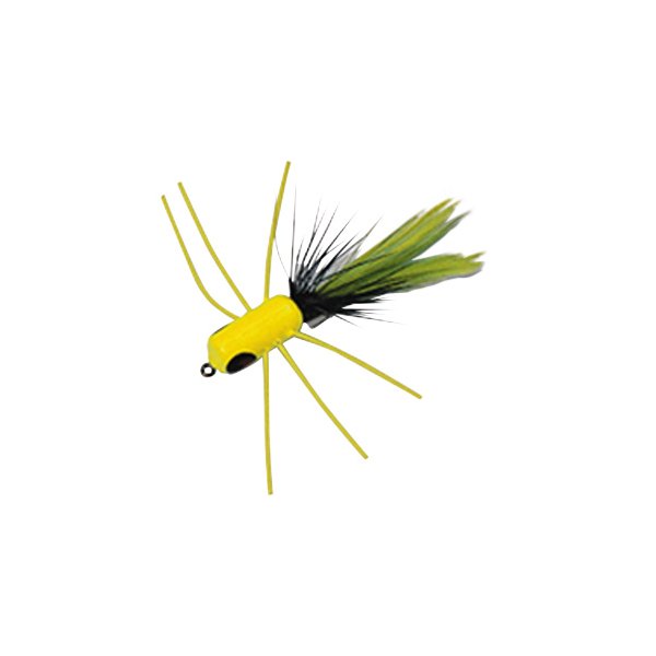 Betts® - Falls™ Fire Fly Shimmy™ #10 Chartreuse/Black Fly Lure
