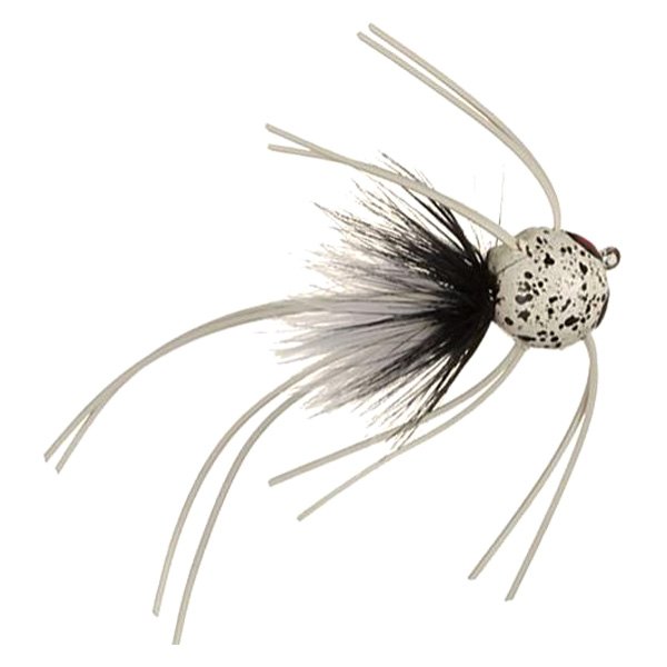 Betts® - Pop N' Round™ #8 White/Black Fly Lure
