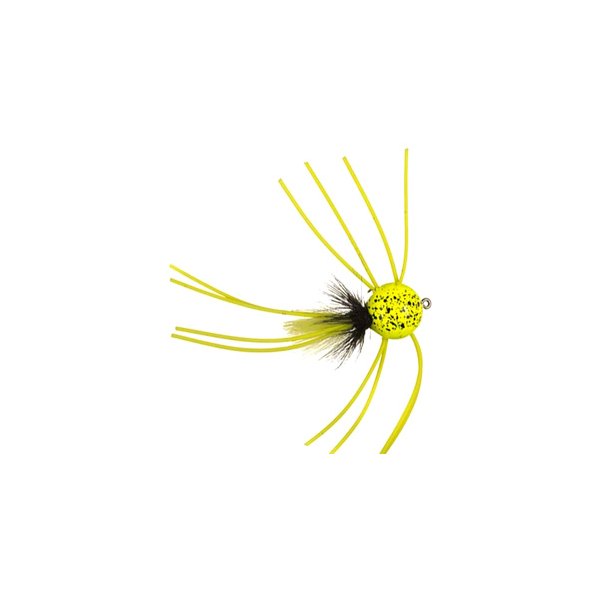 Betts® - Pop N' Round™ #8 Chartreuse/Black Fly Lure