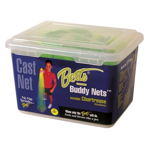 Betts® - Buddy Nets™ 3' Chartreuse Cast Nets