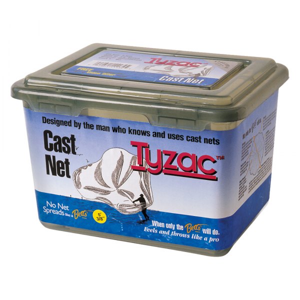 Betts® - Tyzac™ 3/8" Mesh 5' R 3/4 lb Nylon Cast Net