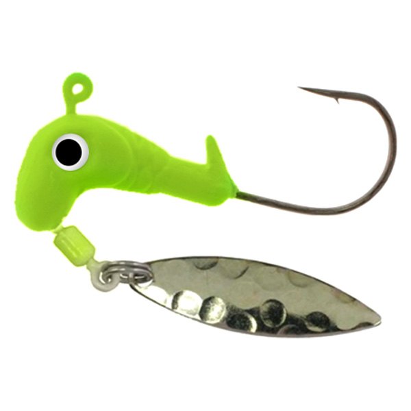 Blakemore® 382-512 - Barbed Glow 1/16 oz. Chartreuse Jig Heads