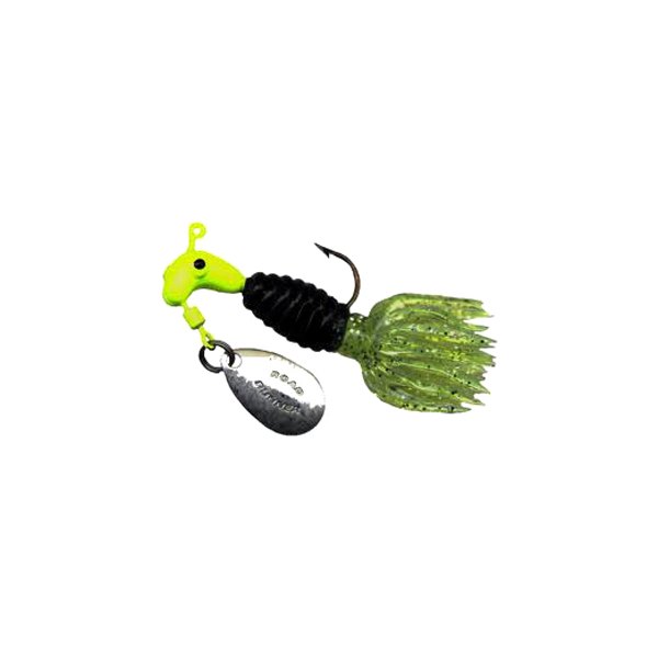 Blakemore® - Road Runner Crappie Thunder™ 1/16 oz. Chartreuse/Black Jig Lures