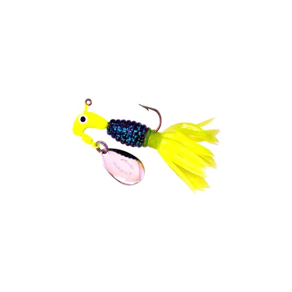 Blakemore® - Crappie Tamer™ 1/8 oz. Chartreuse/June Bug-Chartreuse Jig Lures