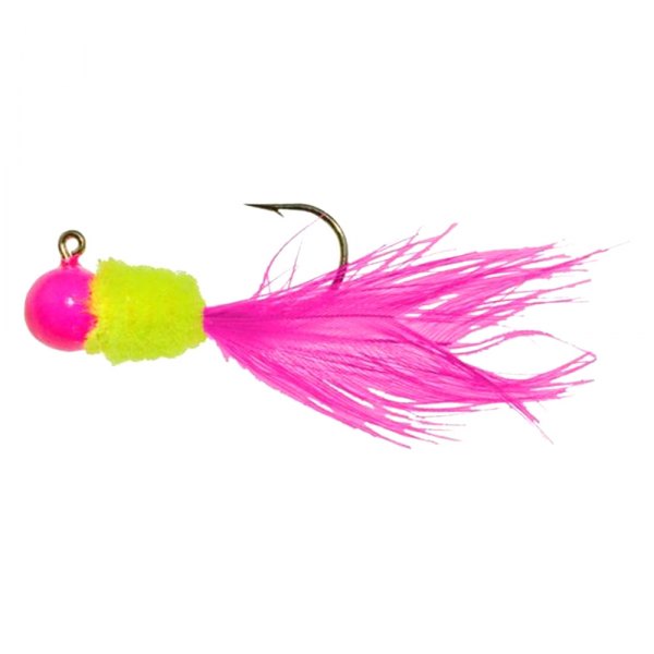 Blakemore® - Mr. Crappie Slab Daddy 1/16 oz. Chartreuse/Pink Jig Lures