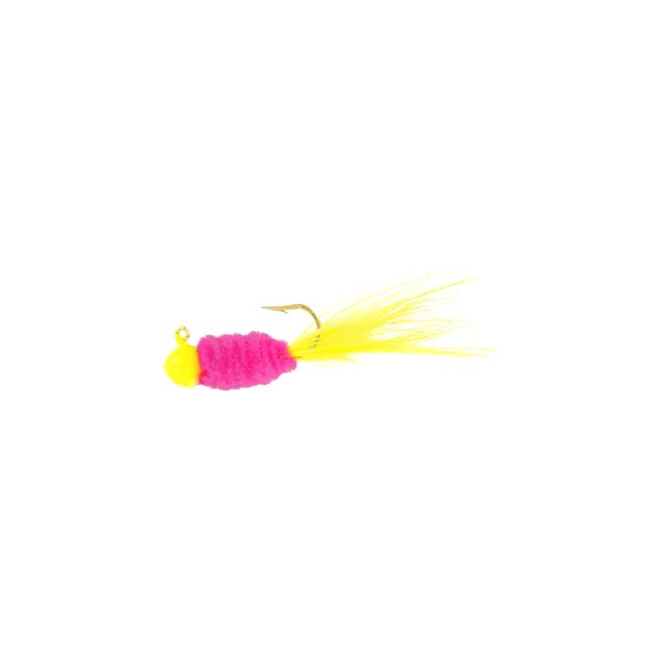 Blakemore® SD3D-738 - Mr. Crappie Slab Daddy 1/8 oz. Chartreuse/Pink Jig  Lures 