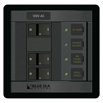 Blue Sea Systems® 1214 - 120 Volt AC Main Panel