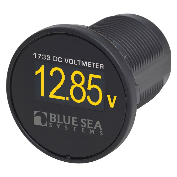 Blue Sea Systems® - Mini OLED DC Voltmeter