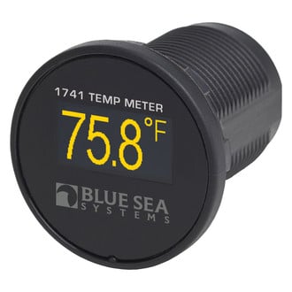 Blue Sea Systems® 1741 - Mini OLED Temperature Monitor