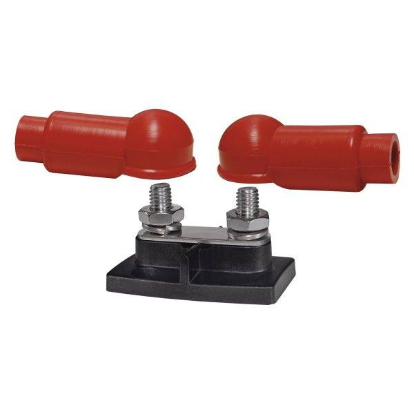 Blue Sea Systems® - PowerBar Dual Bus Bar with Two 3/8"-16 Stud & Insulators