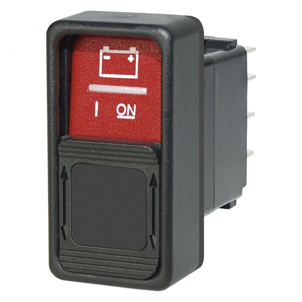 Blue Sea Systems® - Contura™ (On)/Off/(On) Red SPDT Control Switch Remote