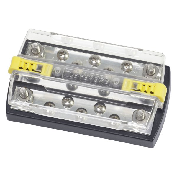 Blue Sea Systems® - DualBus Plus 150A Bus Bar with 1/4"-20 Stud