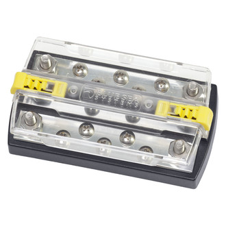 Blue Sea Systems® - DualBus Plus 150A Bus Bar with 5/16"-18 Stud, 5 Pieces
