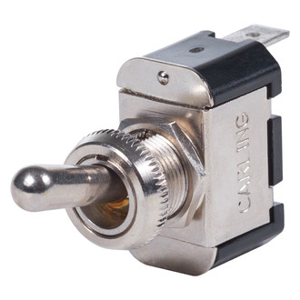 Blue Sea Systems® - WeatherDeck™ Off/(On) 1-Pole SPST Quick Connect Tab Toggle Switch