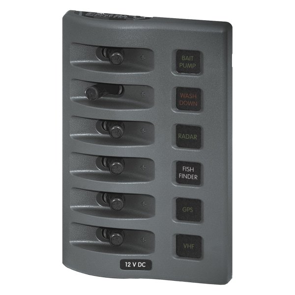Blue Sea Systems® - WeatherDeck™ 12V DC Waterproof Fuse Panel