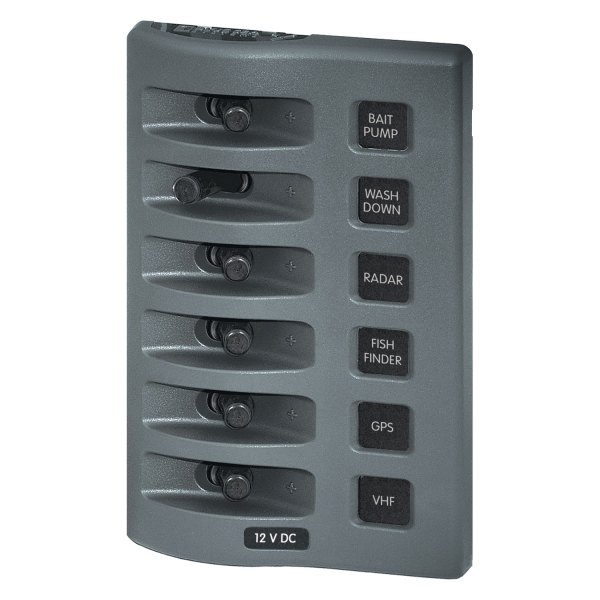Blue Sea Systems® - WeatherDeck™ 12V DC Waterproof Switch Panel