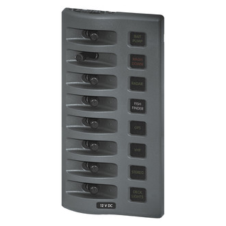 Blue Sea Systems® - WeatherDeck™ 12V DC Waterproof Fuse Panel