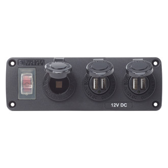 Blue Sea Systems® - Water-Resistant Accessory Panel
