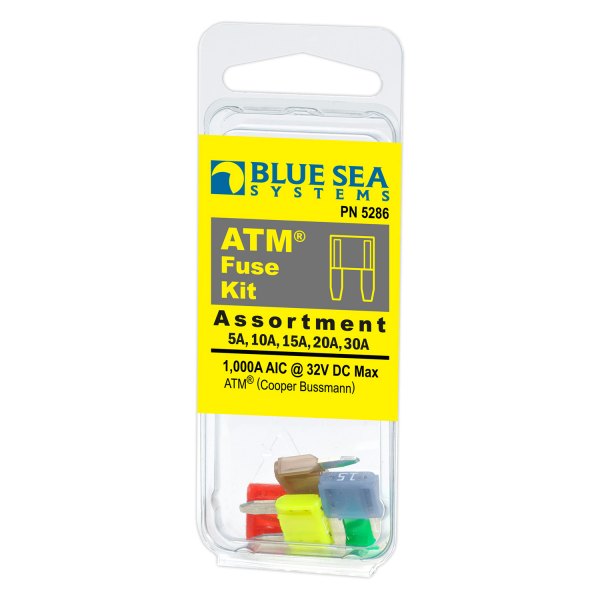 Blue Sea Systems® - 5-Pc ATM Fuse Kit