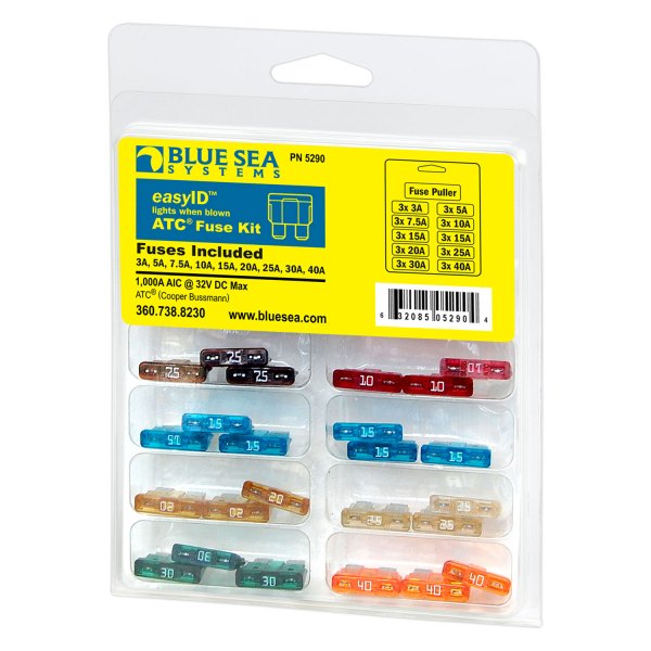 Blue Sea Systems® - easyID Fuse Kit
