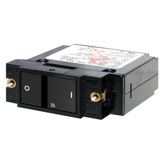 Blue Sea Systems® - A-Series Flat Rocker Circuit Breaker