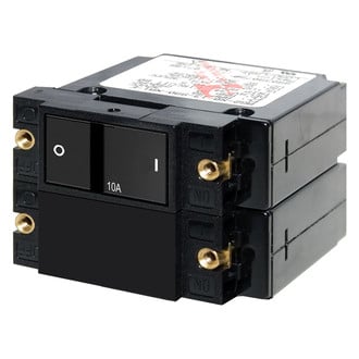 Blue Sea Systems® - A-Series Flat Rocker Circuit Breaker