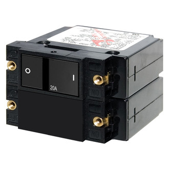 Blue Sea Systems® - A-Series Flat Rocker Circuit Breaker