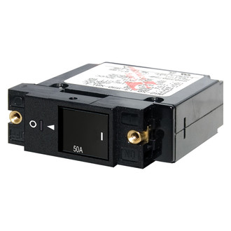 Blue Sea Systems® - A-Series Restricted Off Flat Rocker Circuit Breaker