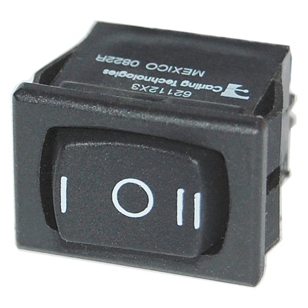 Blue Sea Systems® - 8/10 A On/Off/On SPDT Quick Connect Tab Rocker Switch