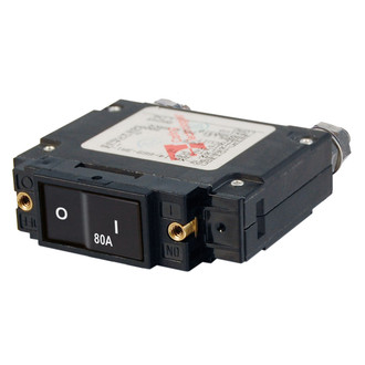 Blue Sea Systems® - C-Series Flat Rocker Circuit Breaker
