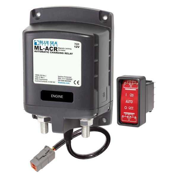 Blue Sea Systems® - ML-ACR Heavy Duty Automatic Charging Relay