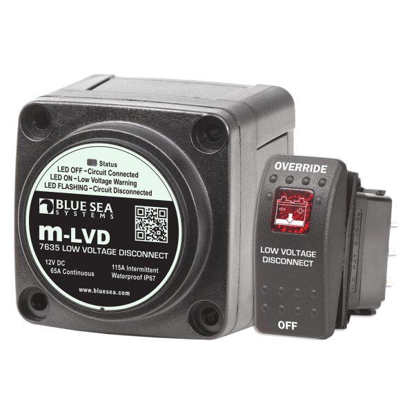 Blue Sea Systems® - m-LVD Low Voltage Disconnect