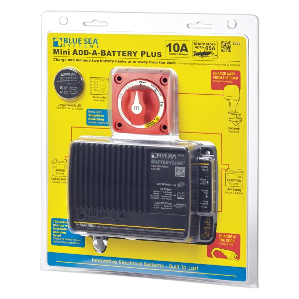 Blue Sea Systems® - Mini Add-A-Battery Plus Kit