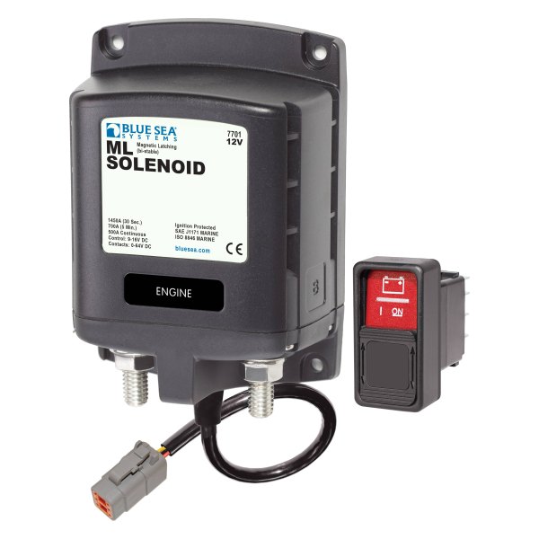Blue Sea Systems® - ML Solenoid with Switch
