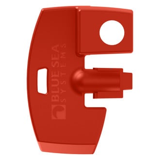 Blue Sea Systems® 7903 - M-Series™ Red Battery Spare Locking Switch Key