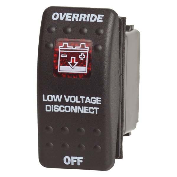 Blue Sea Systems® - Contura II™ (On)/Off/(On) Black SPDT Toggle Switch
