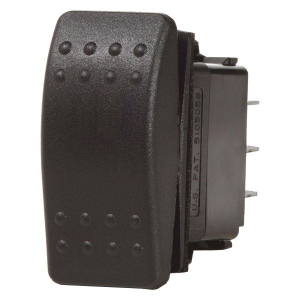 Blue Sea Systems® - Contura II™ 12 - 24 V 15/20 A (On)/Off/(On) Black SPDT Toggle Switch