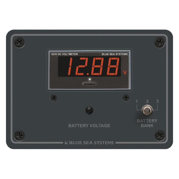 Blue Sea Systems® - Digital Voltmeter Panel