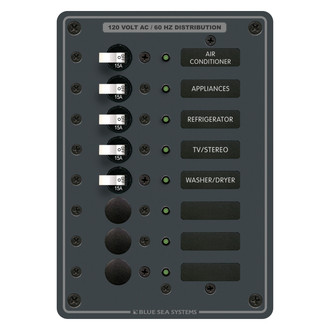 Blue Sea Systems® - AC Circuit Breaker Panel