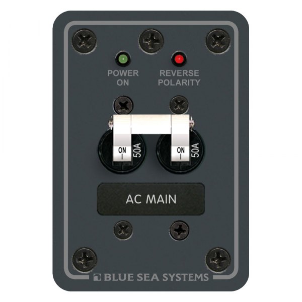 Blue Sea Systems® - AC Main 50A Only Circuit Breaker Panel