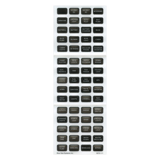 Blue Sea Systems® - 60 Label Set